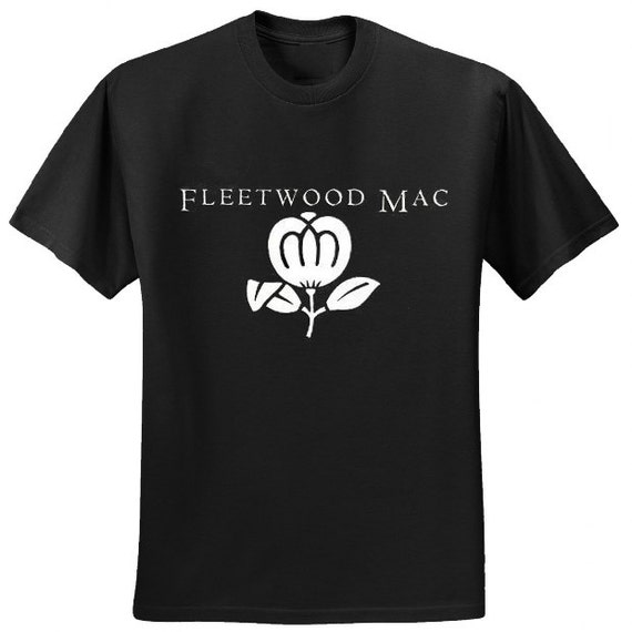 Items Similar To Fleetwood Mac Rock Retro Style Black T Shirt Size S M