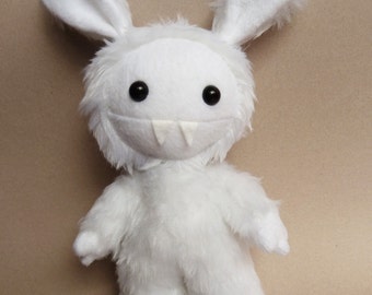 Cute plush monster - stuffed monster toy - plush toy - monster toy - monster plush - bunny softie