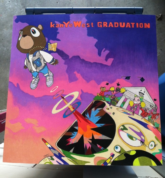 kanye west graduation album artwork artist