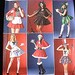 Women Costume Sewing Pattern Sexy Pirate Red Riding Hood Witch Mrs Santa, Alice in Wonderland Costumes Misses Adult size 10 12 14 16 Uncut