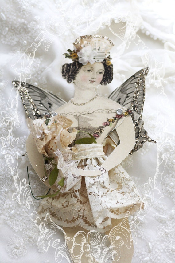 french fairy - a whimsical paper doll muse