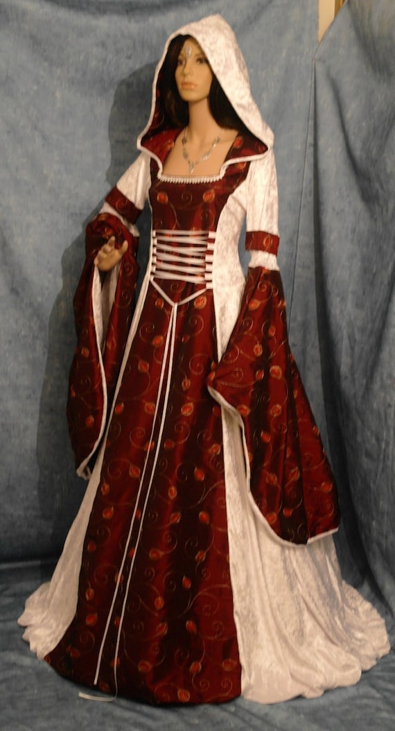 Renaissance dress handfasting dress medieval by camelotcostumes