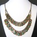 Kahleesi Necklace Turquoise Copper and Bronze Set