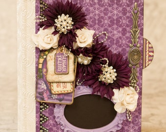 PRE-MADE Nutcracker Scrapbook Album- Family Scrapbook Gift- Christmas Album Gift