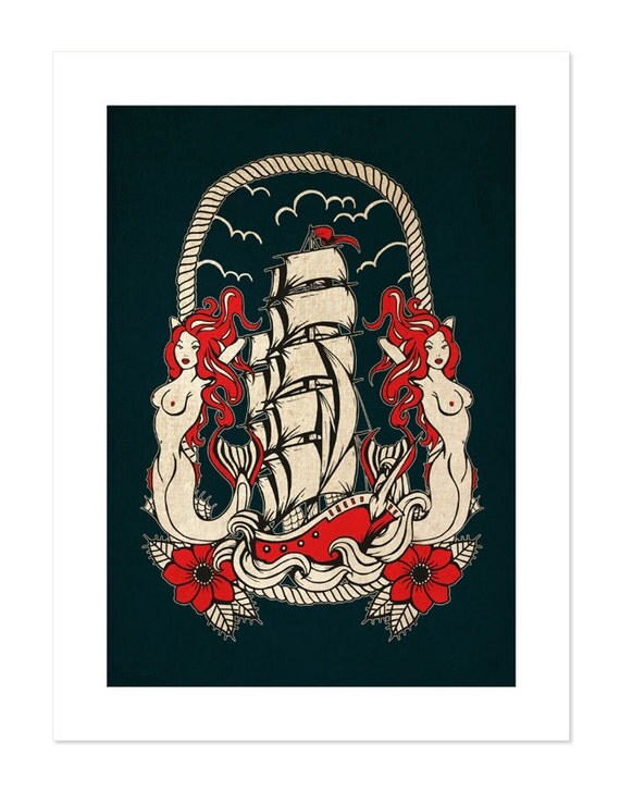 bateau voyage de sir 232 ne neo traditionnel tatouage flash bateau voyage de sir 232 ne neo traditionnel tatouage flash