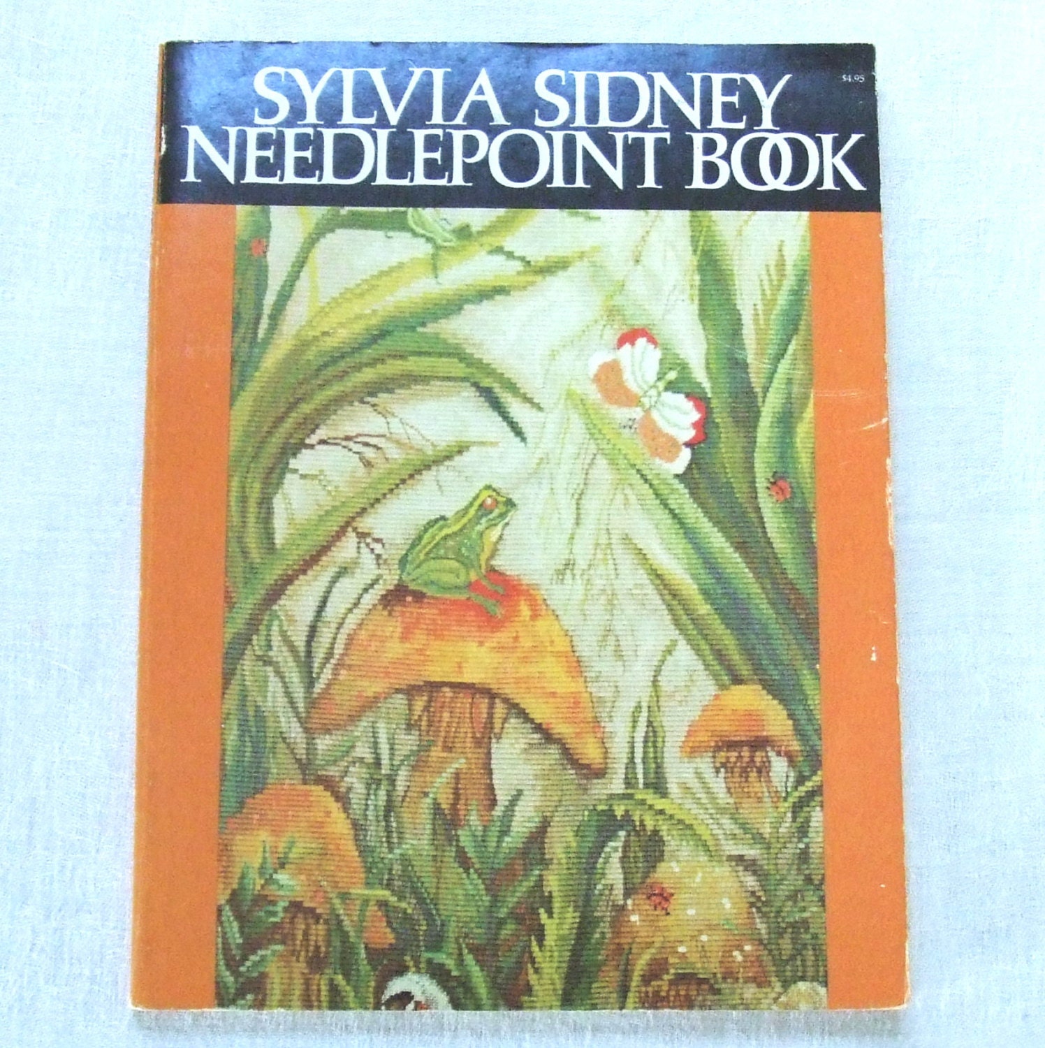 Sylvia Sidney Needlepoint Book 1968