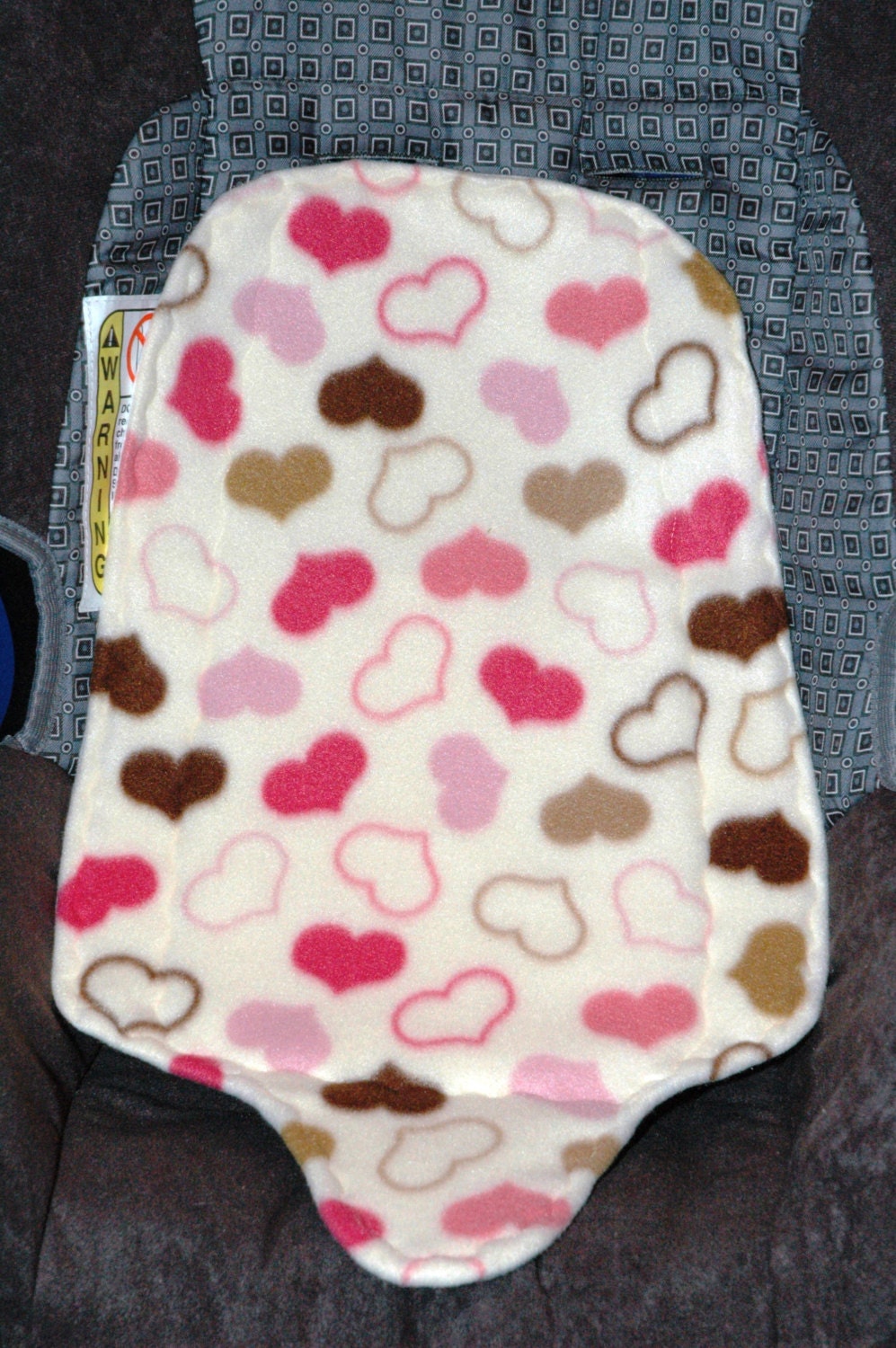 Car Seat Protector 12 x 20 Infant Car seat liner by DreamersStudio