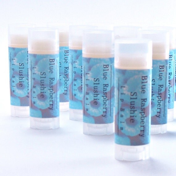 Items Similar To Blue Raspberry Slushie Lip Balm Gloss Fruit Flavored