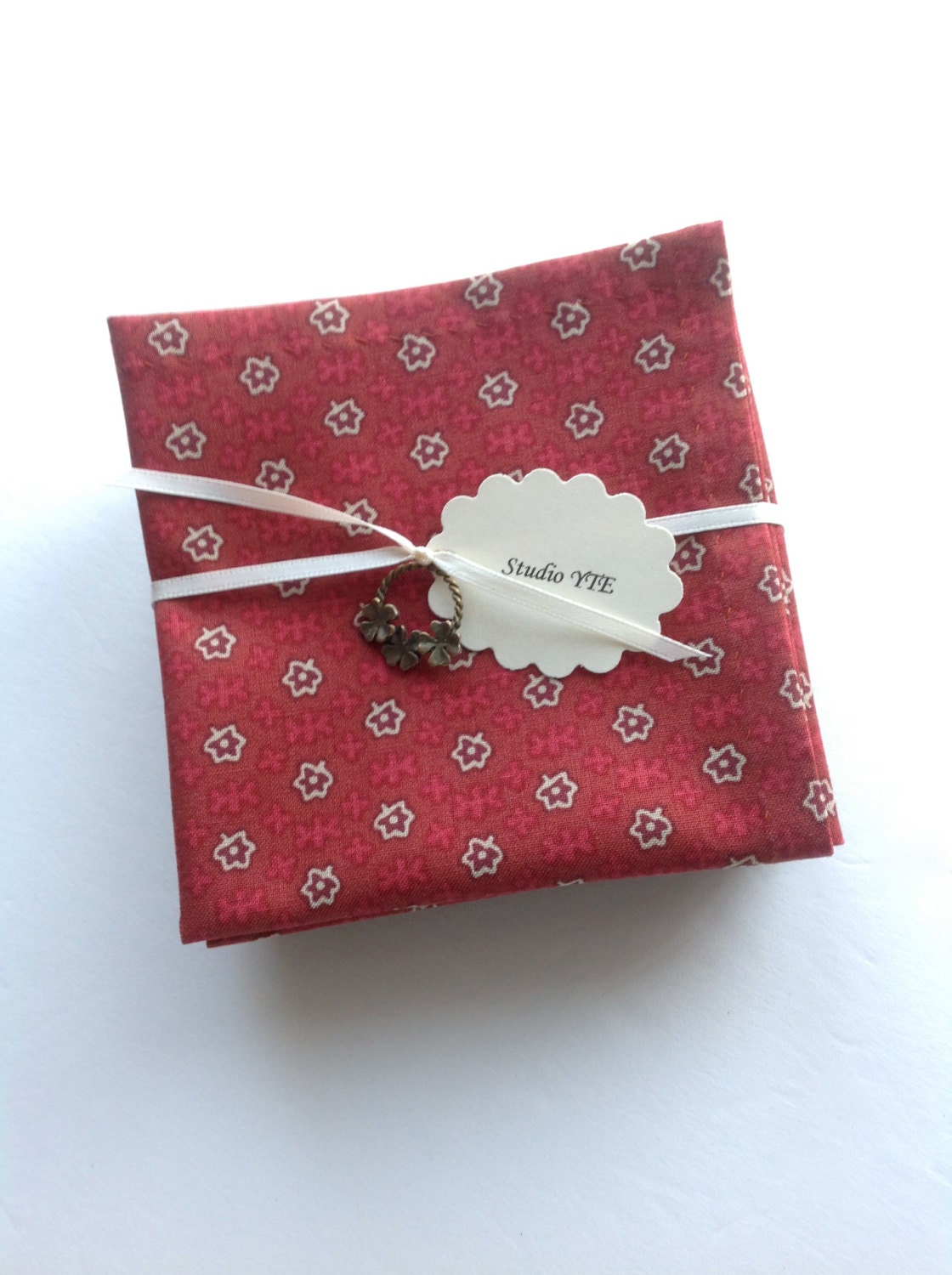 Cloth Cocktail Napkins/Coasters Fabric Appetizer Napkins 100