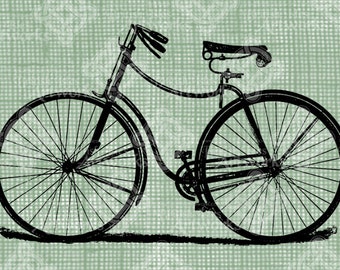 Vintage Bike Drawing