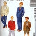 Sewing Pattern McCall's 6391 Boys' Suit Size12 Uncut Complete