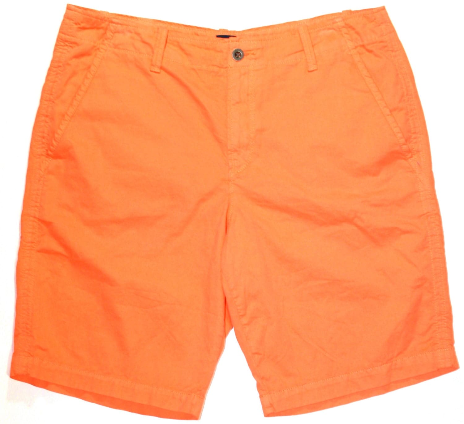 Vintage 90s Gap Orange Shorts Mens Size 34 by VintageMensGoods