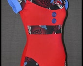 Transformers Optimus Prime Cowl Yoke Tunic Top DIY