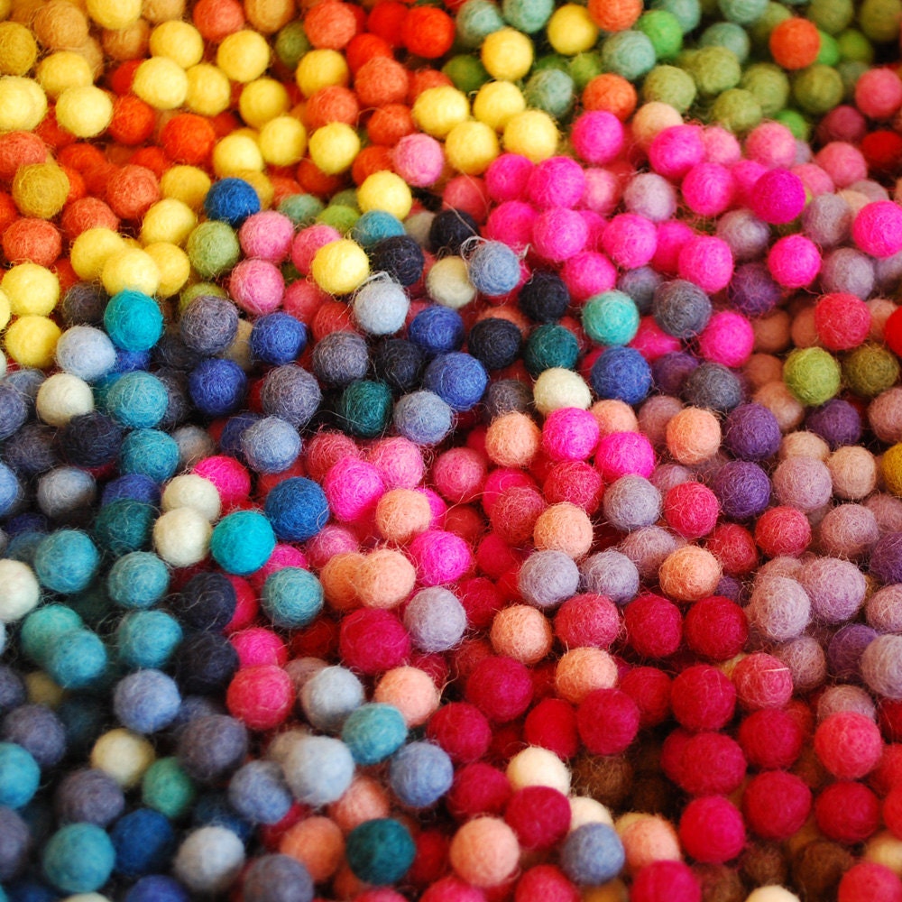 100-wool-felt-balls-1cm-100-count-assorted-by-handmadeonly