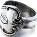 Antique Spoon Ring Size 8 Signature Silverware With D Monogram