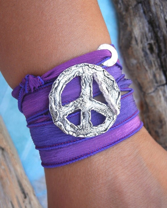 Hippie Jewelry Hippie Bracelet Hippie Wrap Bracelet Hippie