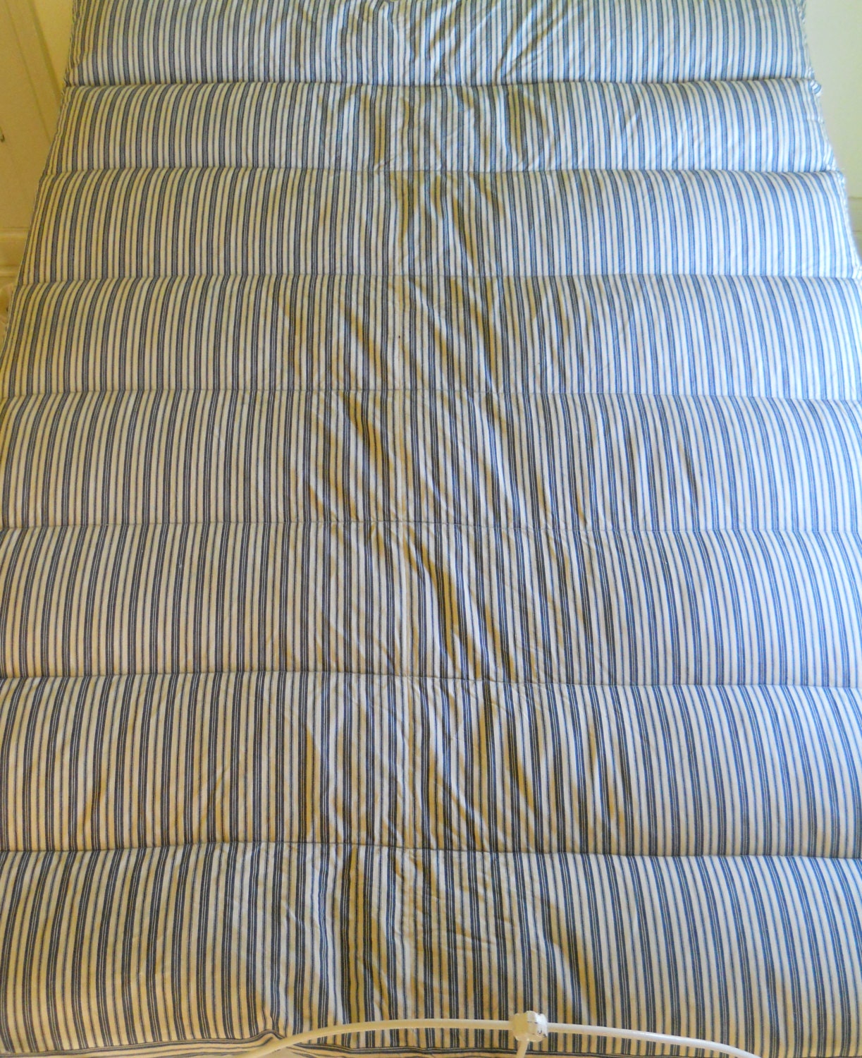 Vintage Feather Bed Mattress Tick