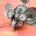 Squ33x No.2 - Polymer Clay Industrial Steampunk Mouse - Figurine