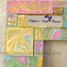 RESERVED for AS. Polymer Clay Tile Mirror - Delight in Simple Pleasures - decorated mirror - decorator piece - framed mirror