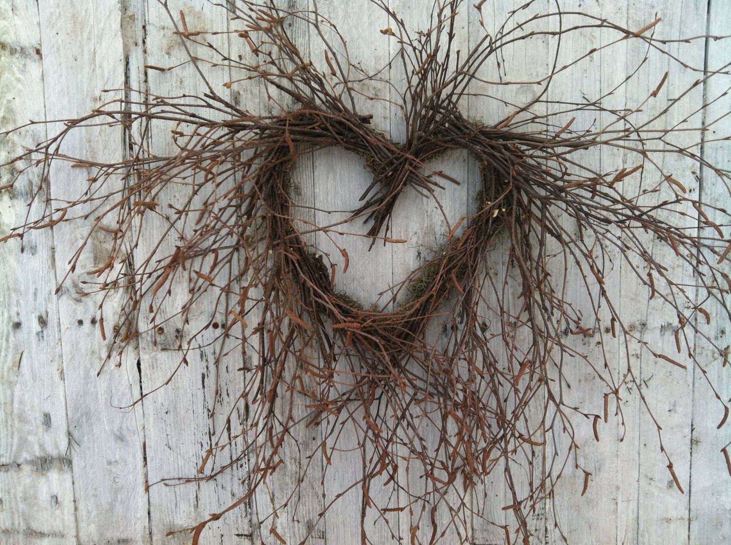 Heart Wreath Twig Heart Wreaths Valentine's Day Wreaths