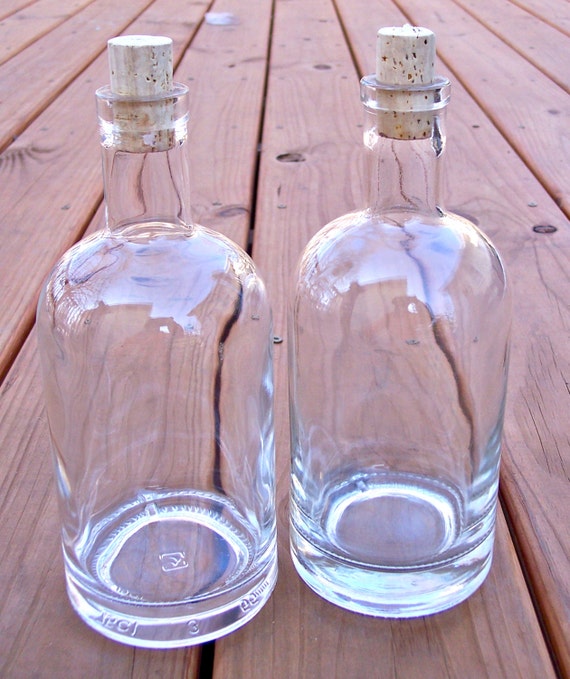 Download Round Clear Glass Liquor 750ml Bottle Kitchen Craft Storage Yellowimages Mockups
