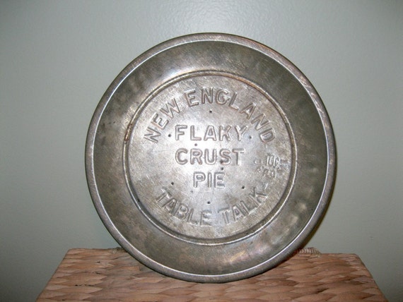 Vintage 1950s Table Talk Pie Pan / Serving / Pie Plate