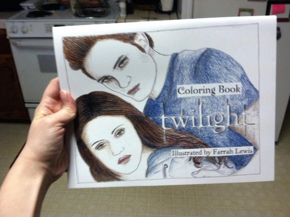 Twilight Coloring Book Physical Copy