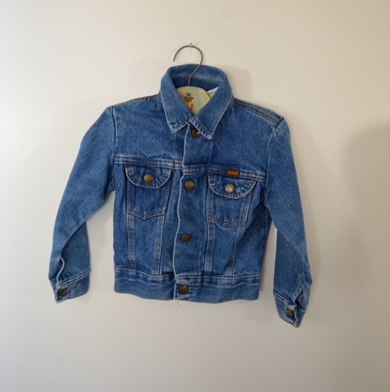 5 jacket boy size year for old by Child Sz. Denim RUSTLER Jean ilovevintagestuff L Jacket Vintage