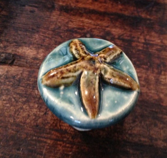Starfish Drawer Pull and Knob Coastal Decor