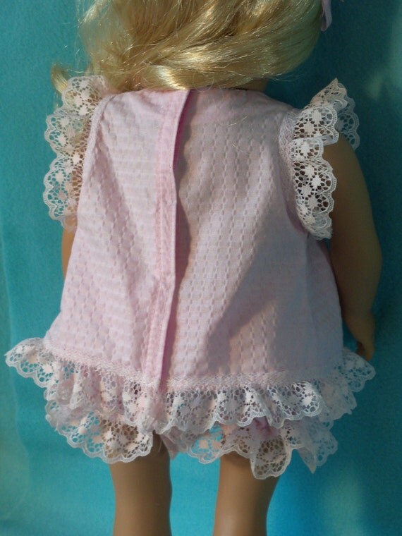 1970sAmerican Girl Doll Julie Pink Baby Doll Pajamas and