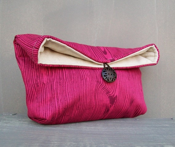 pink mulberry clutch