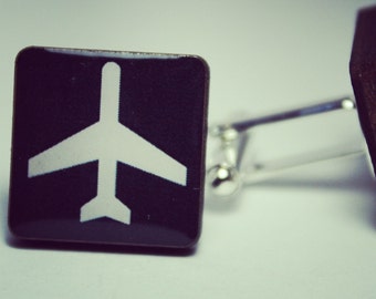 Airplane Cufflinks