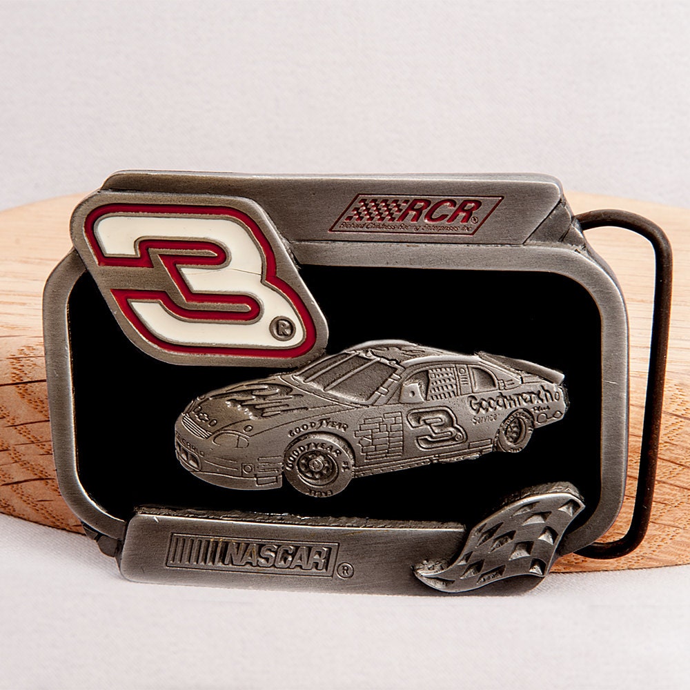 NASCAR Belt Buckle Race Car 3 RCR Richard Childress American