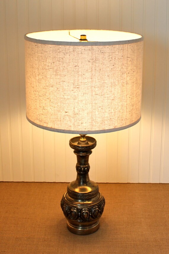 Drum Lamp Shade Lampshade Mid Century Vintage Au by Sassyshades