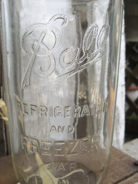 Vintage Ball Refrigerator and Freezer Jar Canning