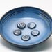 Sky Blue Spiral Bowl/ Soap Dish