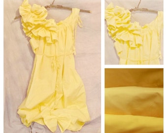 maternity custom dress ruffle shower baby bow patisserie boho ivory handmade