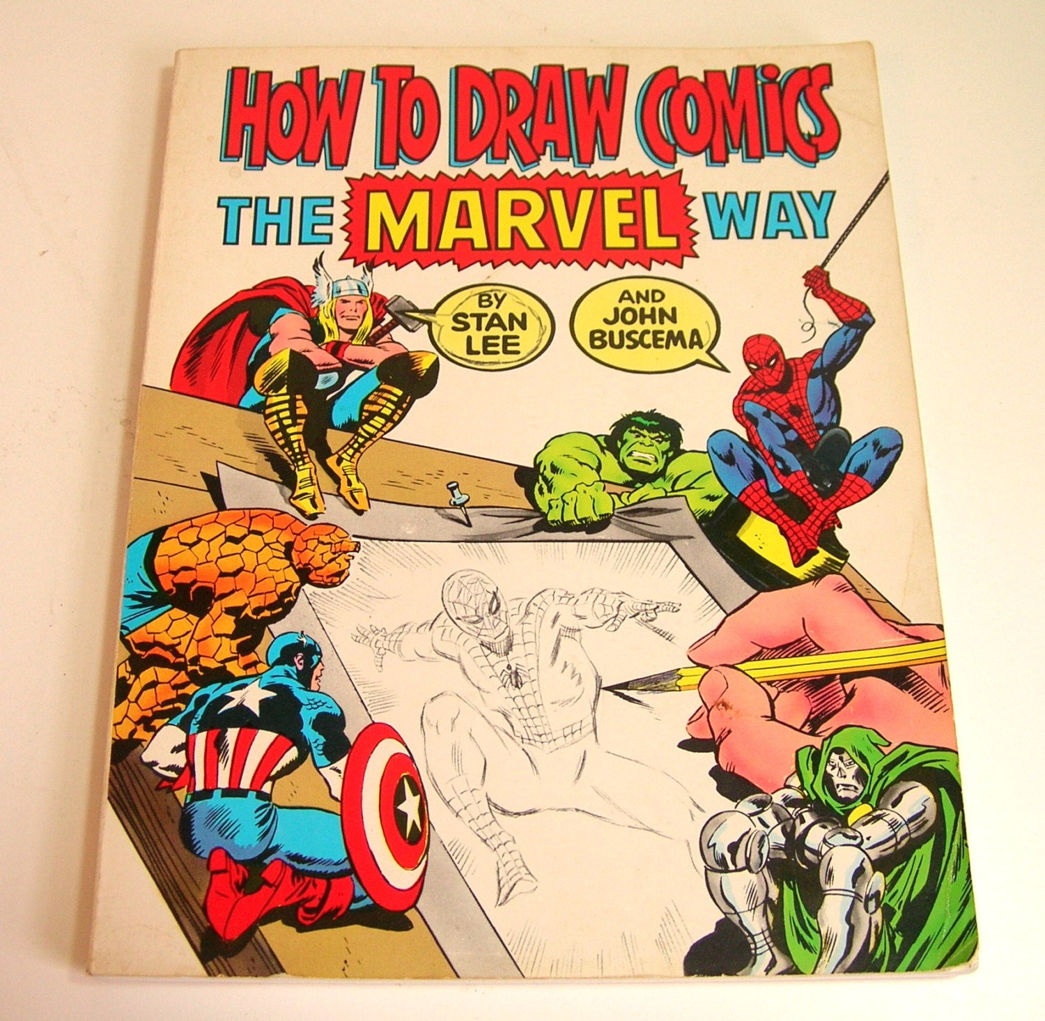 how to draw comics in marvel way