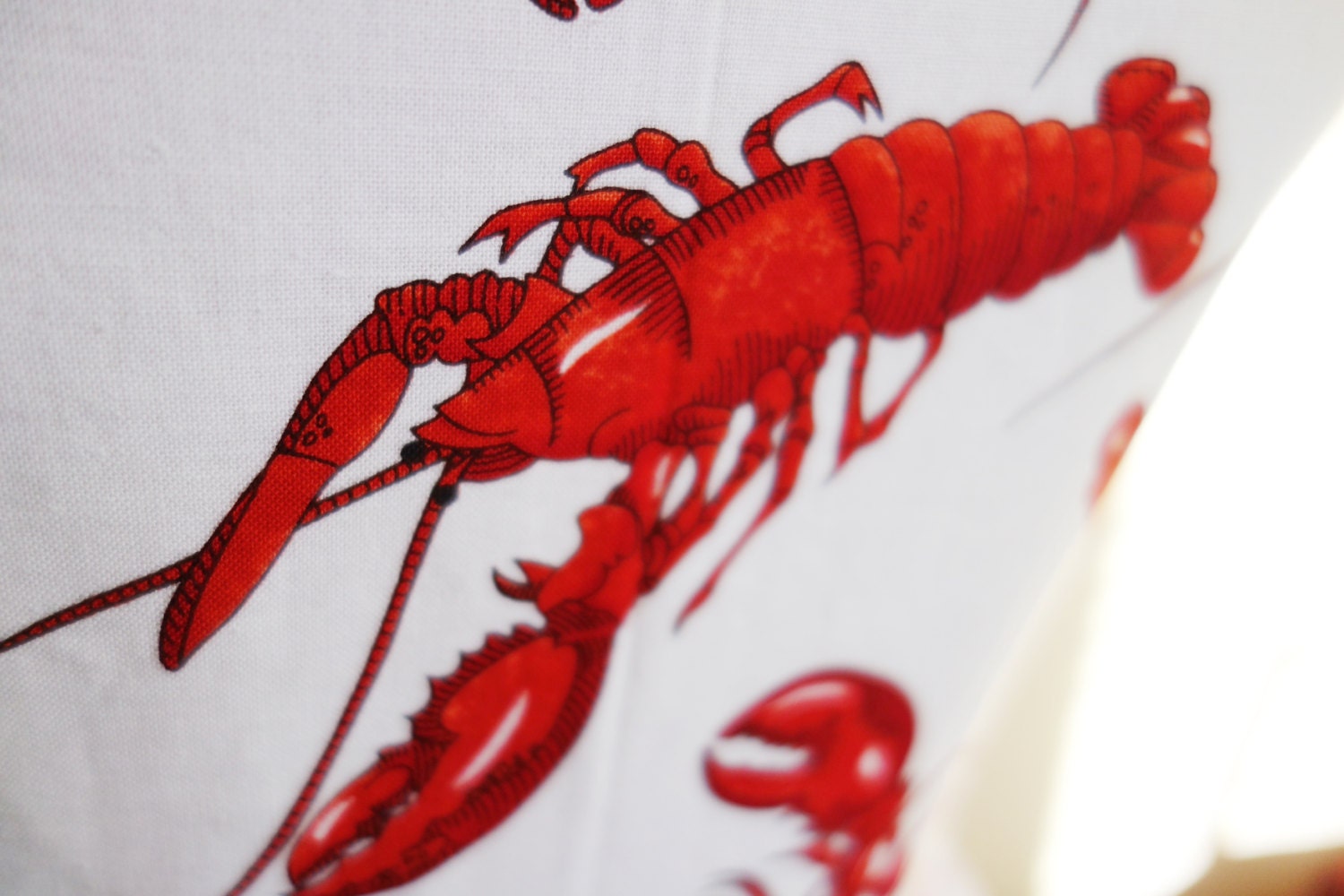 Lobster Dress with squarecut neckline women's size S/M.