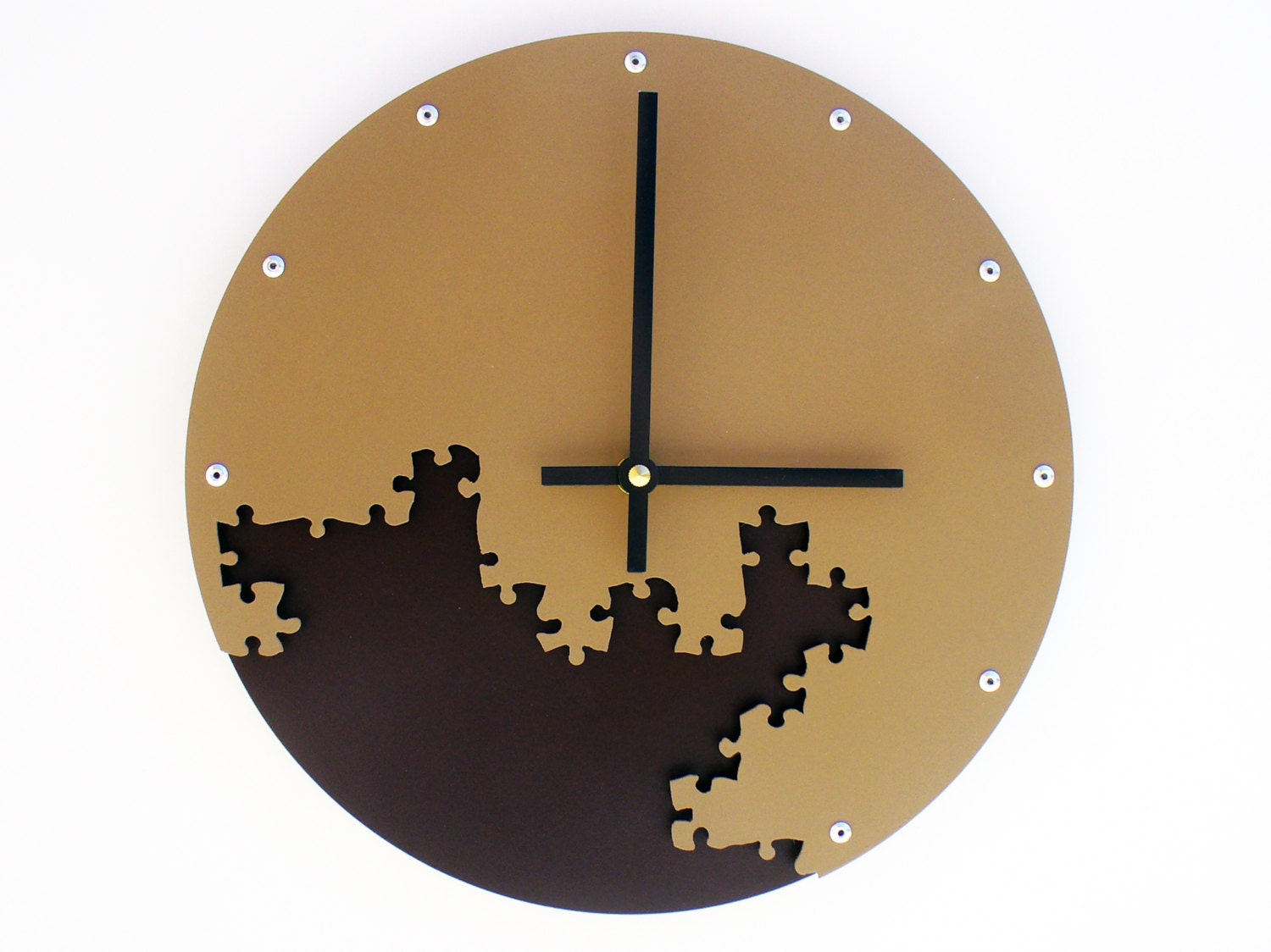 Puzzle III Medium Unique Wall Clock Modern Wall Clock