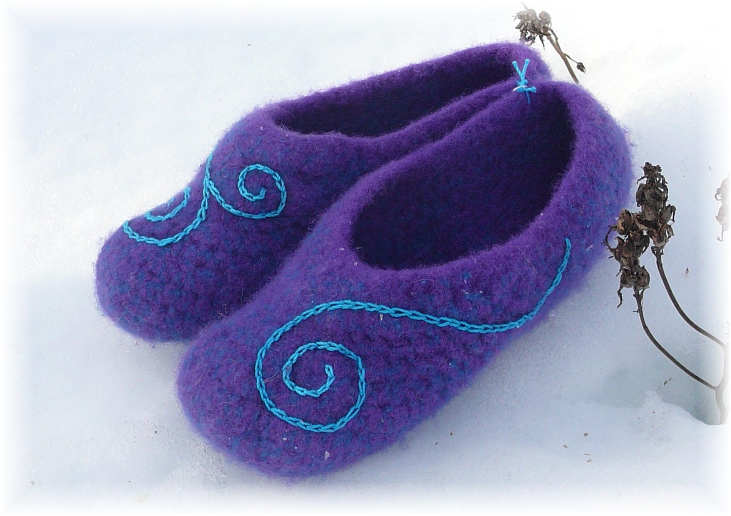 Woolies Felted Slipper PATTERN