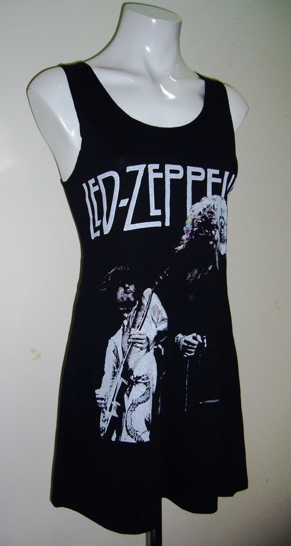 Led Zeppelin Shirt Led Zeppelin Dress Women Tank Top Black