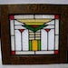 Craftsman Stained Glass Window