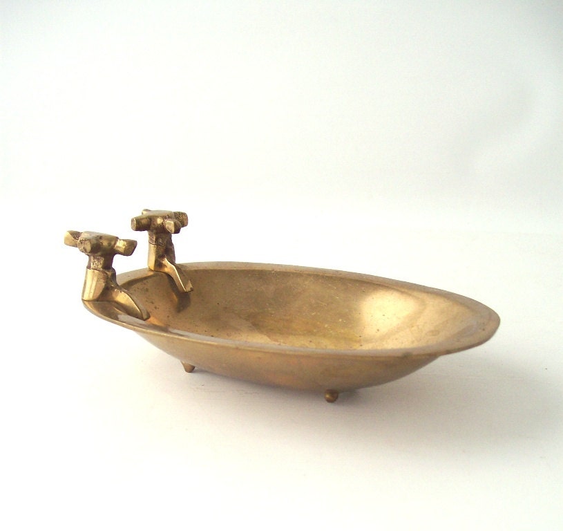 vintage brass bathtub soap dish clawfoot tub bathroom vanity