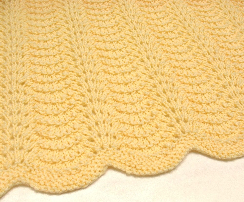 size cot blanket baby Blanket Afghan Baby Hand Knit Baby Knitted Yellow Blanket