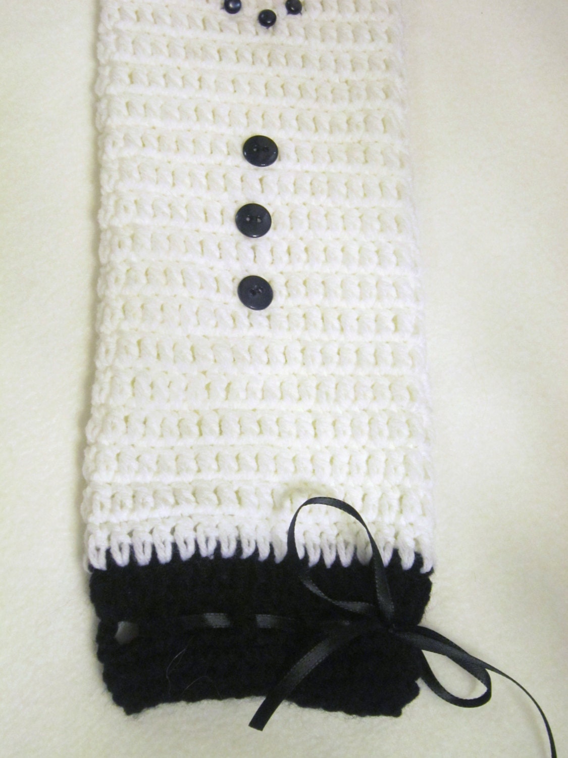 Crochet Snowman Plastic Bag Holder Walmart Bag Holder