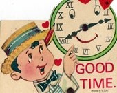 Vintage Children's Classroom Valentines Day Card (074)