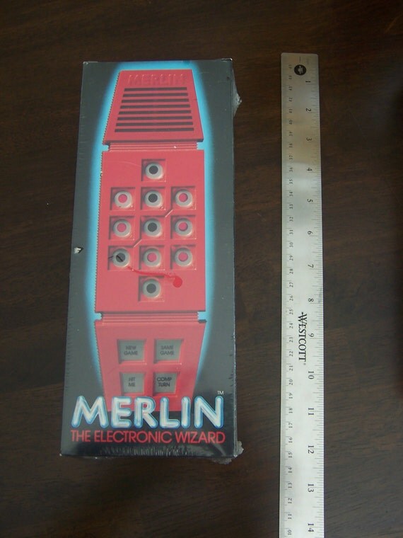 1981 MERLIN The Electronic Wizard handheld by VintageOrphanage