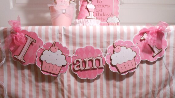 STOREWIDE SAVE 15%-1st Birthday Petite Party Package - Sweet Cupcakes Il_570xn