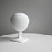 Vintage Westmoreland Milk Glass Ivy Ball Vase - Round White Vase Spherical